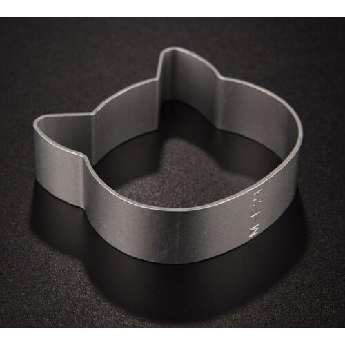 Cat Shape Baking Aluminum Sugar Cake Biscuit Cookie Cutter Decor Mould Mold DIY Tool