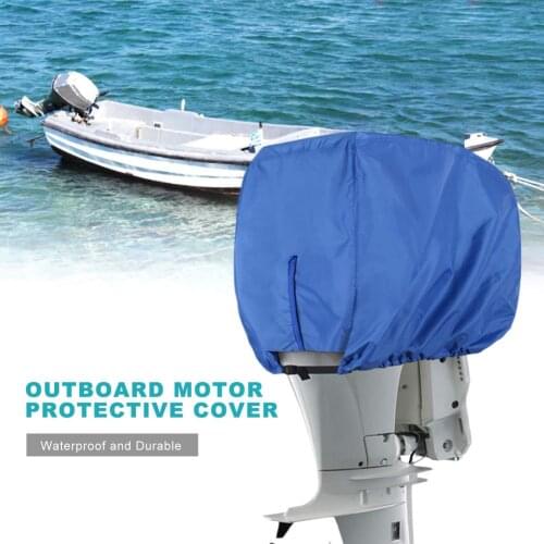 Outboard Motor Cover Waterproof Outboard Engine Hood Dust Cover Yacht Engine Protector Professional Marine Accessories Cover