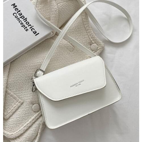 Summer Small Square Handbags For Women Trend Designer Brand Solid Color Female Shoulder Bag High Quality Ladies Crossbody Bag