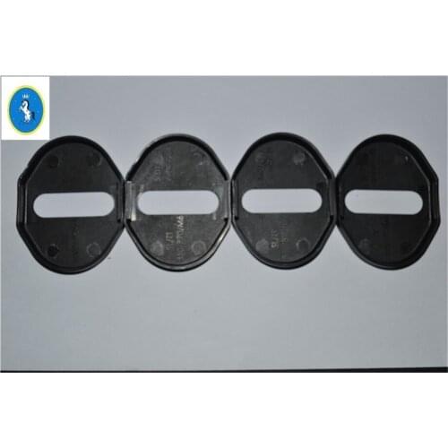 Yimaautotrims Plastic Inner Door Lock Protector Cover Buckle Decoration 4 Pcs Fit For Hyundai Tucson 2016 2017 2018 2019 2020