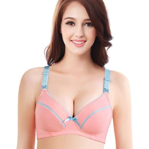 Women Push Up Bra 85c Women Push Up Bra One-piece Seamless Women Brassiere Plus Size Cotton Women Double Push Up Bras Gather