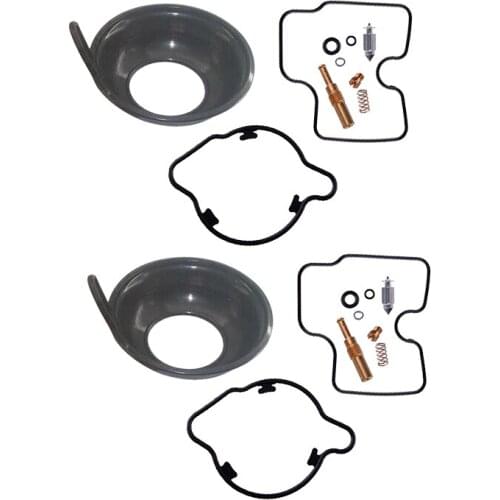 2 sets Carburetor Repair Rebuild Kit With Diaphragm Fit For Honda VFR750F 1994 1995 1996 1997 Accessories