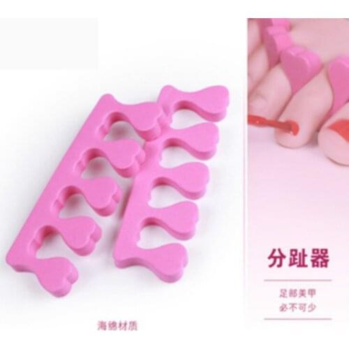 2pcs Kawaii Nail Art Toes Separators Fingers Foots Sponge Soft Gel UV Beauty Tools Polish Manicure Pedicure Professional #002