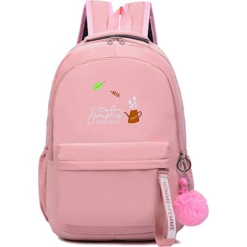 2021 Preppy Style Fashion Cartoon Women School Bag Travel Backpack For Girls Teenager Stylish Laptop Bag Rucksack Girl Schoolbag