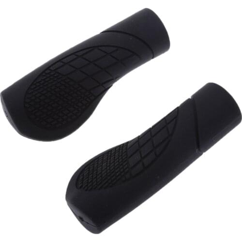 22mm Rubber Bar Ends Handlebars Ergonomic Hand Grips For MTB Folding Bike Universal