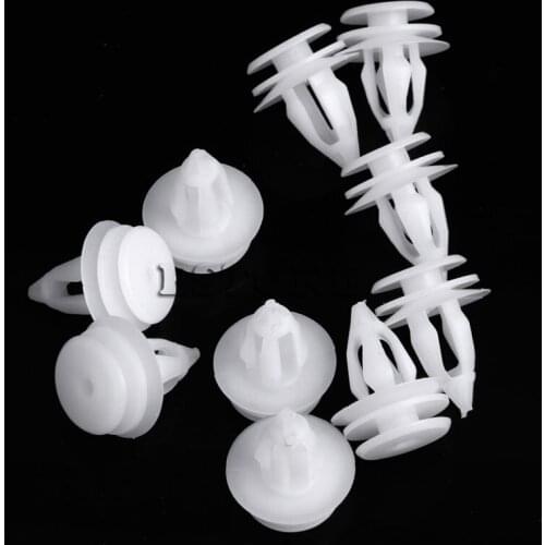 50LC 20Pcs garniture porte Panneau Retenue Clips Blanc for E36 E34 E32 E39 M5 3 5 7