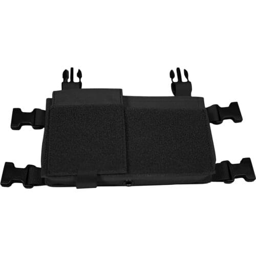 Bigfoot SS Style Micro Fight Chassis MK3 Chest Rig Mag Pouch Bag - BK /Black