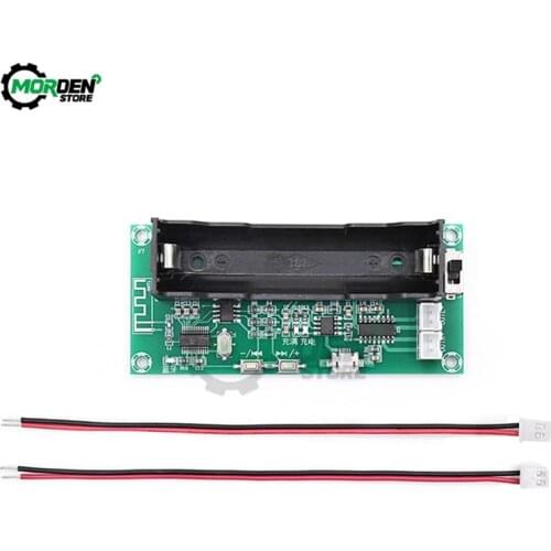 DC 5V Lithium Battery PAM8403 3W+3W Dual-Channel Bluetooth 5.0 Low Power Amplifier Board 3WX2 Stereo Audio Amplifier DIY