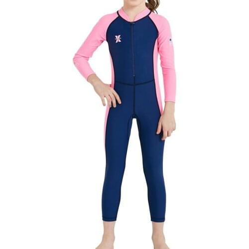 Baby Swimsuit One Piece Long Sleeve Rash Guard Shirt Quick-Dry Bathing Suits