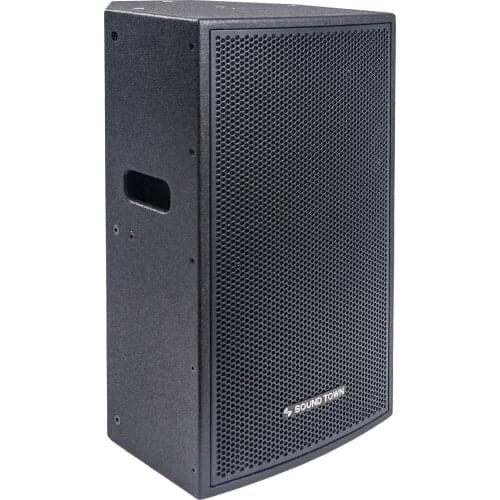Sound Town 12" 600W 2-Way PA DJ Speaker for installation, Bar Black (CARME-112BV2)