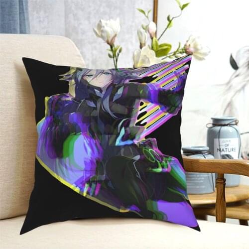 Honkai Impact 3rd Fu Hua Pillowcase Soft Polyester Cushion Cover Decorations Genshin Impact Throw Pillow Case Cover Home 45*45cm