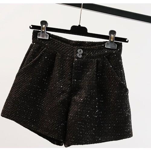 Black Wide Leg Capris Plus Large Size Oversize Korean Style Fashion WomenS Clothing 2021 Casual High Waist Shorts Female