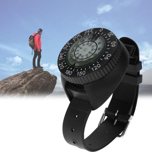 Outdoor Mini Lightweight Plastic Waterproof Compass Tool Accessory Good For Outdoor Uses, Underwater Caving, Camping