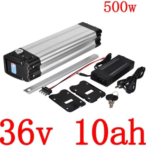 36V 500W battery 36v 8ah 9ah 10ah 11ah 12ah 12.5ah 13ah electric bike battery 36V 10AH Lithium battery with 2A charger free duty
