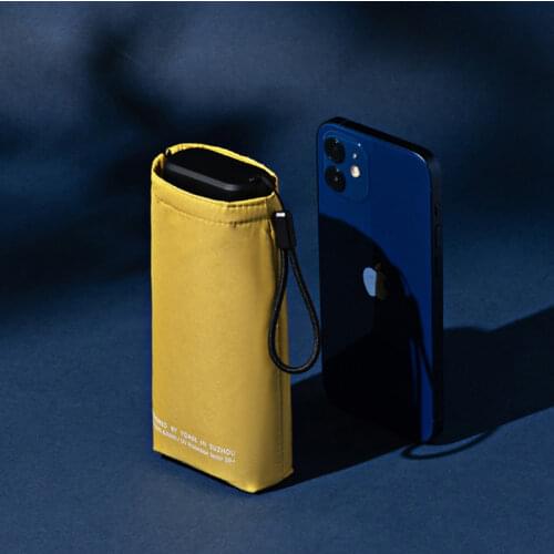 14cm Small Flat Sun Umbrella Six Folding Anti UV Portable Mini Pocket Rain Umbrella Women Windproof Parasol Umbrellas Outdoor