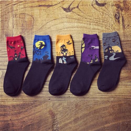 Fashion Retro New Abstract Oil Painting Art Socks Men And Women Novelty Patterned Harajuku 2020 New Design Van Gogh Funny Socks