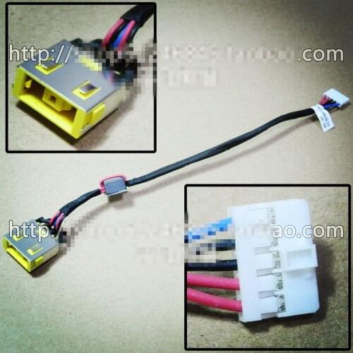 New DC in Socket Power Jack Connector Cable For Lenovo G500S G505S G510S Z501 AC DC Power Jack