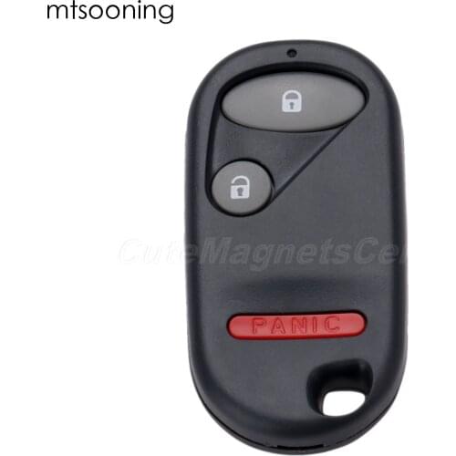 Mtsooning Remote Key 3 Buttons 433 MHz NHVWB1U521/NHVWB1U523 for HONDA CIVIC EX LX HONDA PILOT HONDA ELEMENT