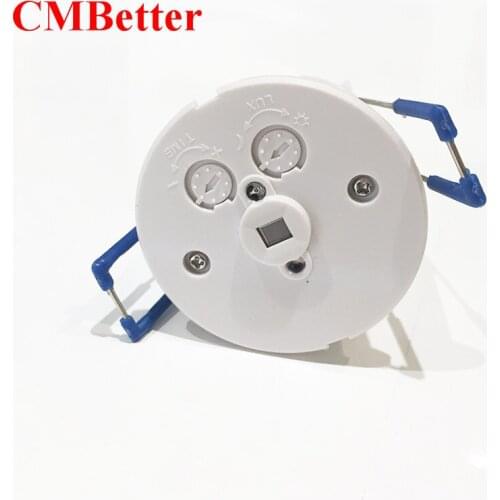 CMBetter Mini Adjustable Ceiling PIR Infrared Body Motion Sensor Switch DC 12V Led Strip Lamp Light Infrared Sensor Switch