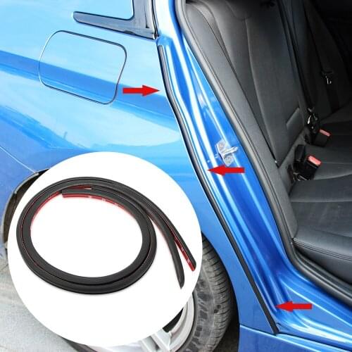 Auto Door Rubber Seal Strip Noise Insulation Rubber Strip For Ford Focus 2 3 Mondeo Ecosport Kuga Mk4 Fiesta Mustang Mk3 Fusion