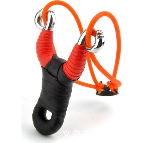 Alloy slingshot, outdoor hunting fishing shooting a slingshot. Outdoor shooting toys, childrens classic toys