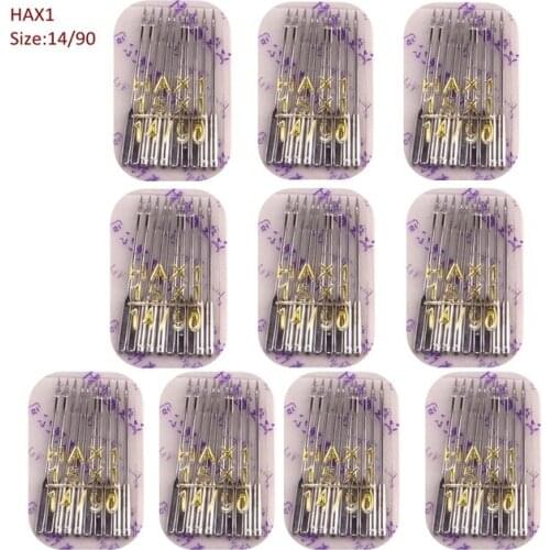 Size 14/90 HAX1 100pcs sewing needles for domestic/home machine Brother for Singer Bernina singer Toyota Janome SEWING