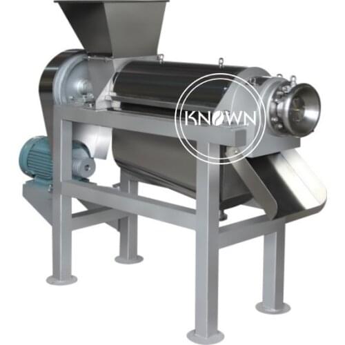 Spiral fruit juicer screw extractor / pepper ginger juice extractor / screw press juice machine spiral juicing machine for fruit