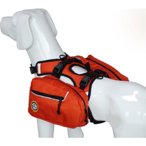 Outdoor 2-in-1 pet Clothes detachable Tactical backpack outdoor big dog vest Load Bearing Training Nylon T-shirt Military jacket