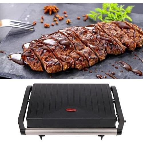 EU Plug Steak Maker Nonstick Electric Grill Smokeless Home Breakfast Making Machine Household Kitchen Cooking Appliances