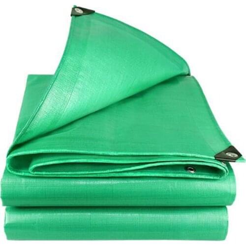 Green Rainproof Cloth Garden Balcony Thickening Rain Sail High Quality Outdoor Car Truck Waterproof Tarpaulin
