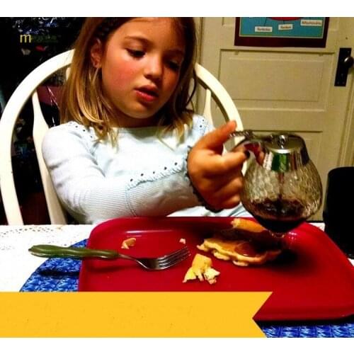 1PC 200ML Honey Dispenser Jar Container Cup Portable Acrylic Storage Pot Juice Bee Drip Bottle Cooking Tool OK 0298