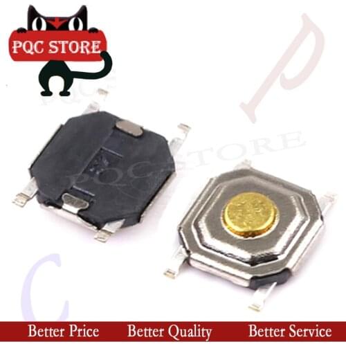 50PC/Lot SMD 4*4*1.5MM 4X4X1.5MM Tactile Tact Push Button Micro Switch Momentary