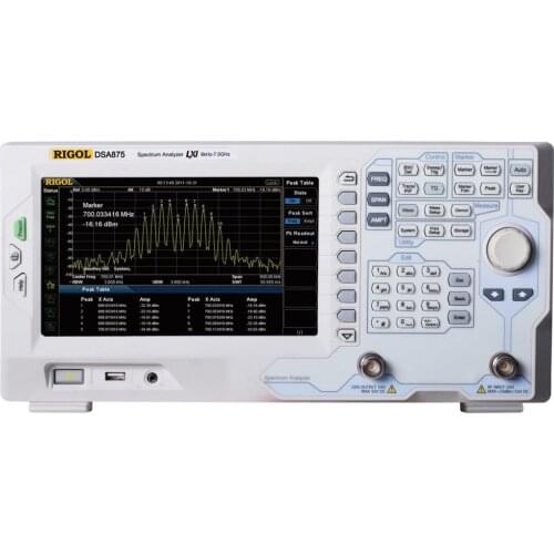 Rigol DSA875 Spectrum Analyzer, 9 kHz to 7.5 GHz