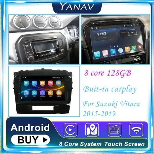 128G Car Radio auto stereo For Suzuki Vitara 2005-2015 Android GPS Navigation Video HD Touch Screen Multimedia VIDEO MP3 Player