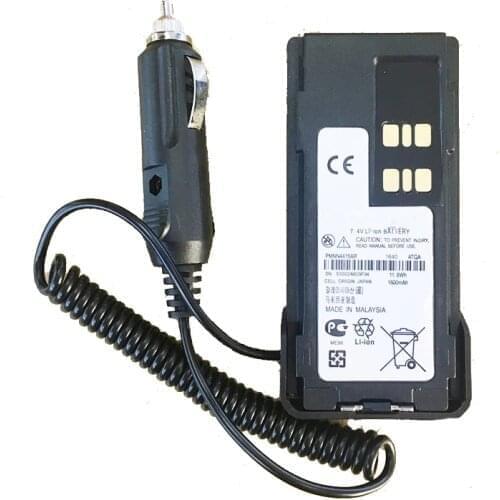 DC12V PMNN4416 Car charger eliminator for Motorola XiR P6600 P6620 XPR3500 XPR3300 DE570 DEP550 DP2600 DP2400 etc walkie talkie