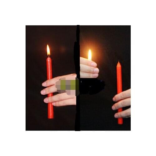 Free Shipping Make Fire From Wax Flames Move Stage Magic Tricks Fire Magic Props YH249