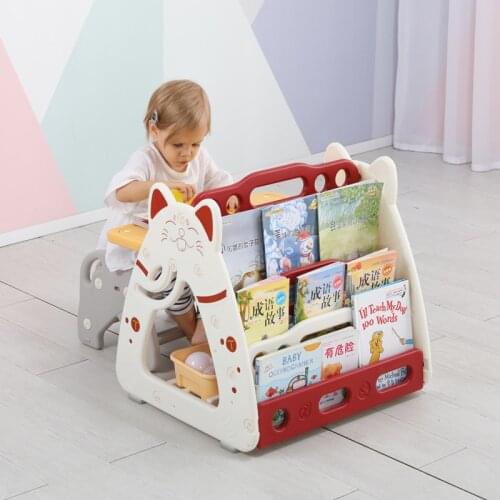 Childrens Bookcase Picture Book Toy Shelf Simple Drawing Board Small Table Board Small Blackboard Home Toddler Sketchpad Toys