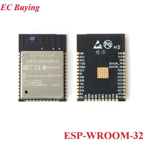 ESP-32S ESP-WROOM-32 ESP32 ESP-32 2.4G BLE and WIFI 4.2 Dual Core CPU with Low Power Consumption MCU ESP-32