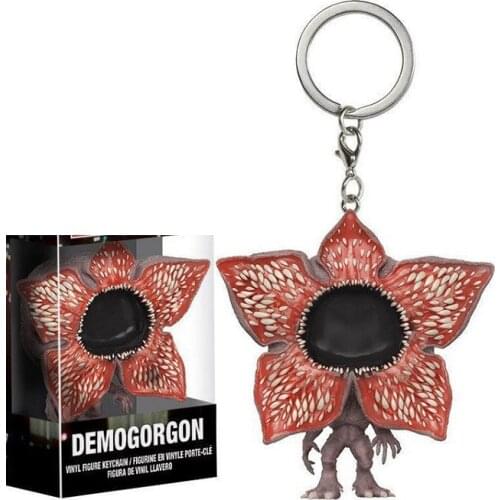 Funko Pop Pocket Stranger Things Keychain Demogorgon Action Figure Toy