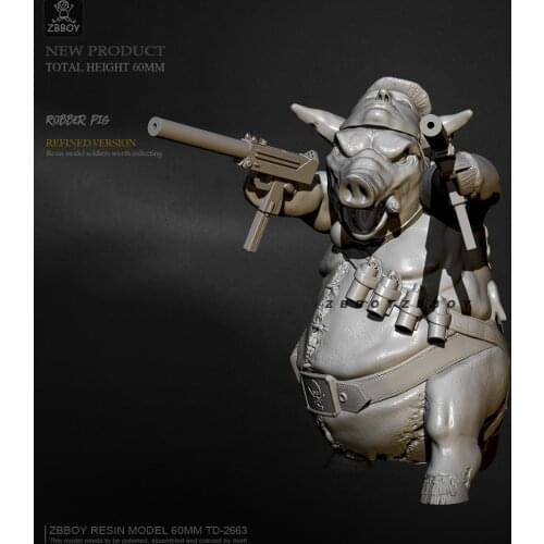 H60mm Resin model kits figure colorless and self-assembled TD-2663