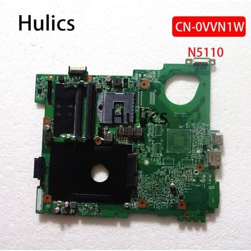 Hulics Original FOR Dell Inspiron 15R N5110 Laptop Motherboard VVN1W 0VVN1W CN-0VVN1W mainboard DDR3 MAIN BOARD