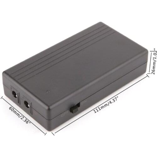 12V2A 22.2W UPS Uninterrupted Backup Power Supply Mini Battery For Camera Router