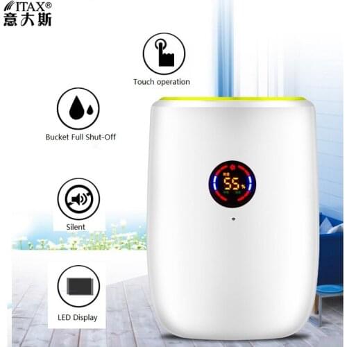 ITAS2215 Liquid Crystal Display Dryer Basement Household Dehumidifier air freshener purifier