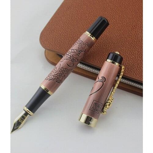 Jinhao Ancient Chinese Oriental Dragon Fountain Pen Free Shipping