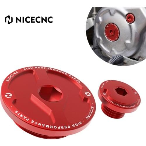 NICECNC Engine Cover Cap Plug Kit For YAMAHA Raptor 700 700R 2013–2020 YFZ450R 2009–2020 YFZ450X 2010–2011 WR250F 450F 2015-2020