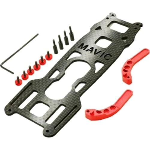 Fuselage Frame Housing Carbon Fiber Protection Plate Camera Gimbal Safety Guard for Mavic Pro RC Drone Accessories