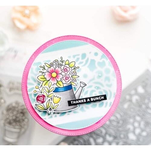 Mmao Crafts Metal Steel Cutting Dies New Flower rectangular frame Stencil For DIY Scrapbooking Paper/photo Cards Embossing Dies