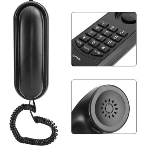 Wall Mount Landline Telephone Extension Hanging Dual Purpose Home Telephone For Hotel Family Landline Telephone telefono fijo