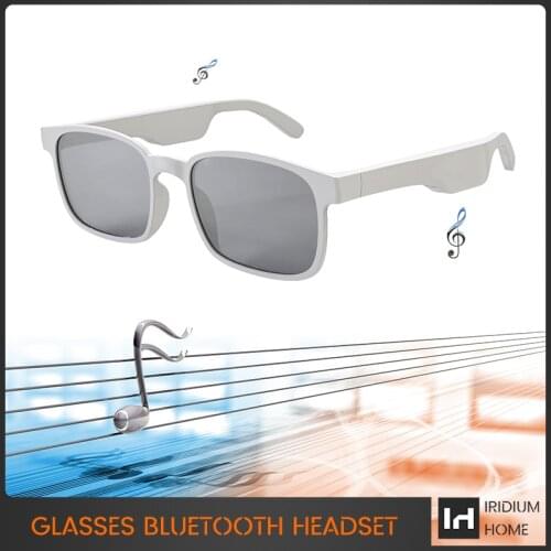 New Smart Wireless Bluetooth 5.0 Headset Music Glasses Outdoor Cycling Sunglasses Headphones Sports Earphones Built-in Speaker