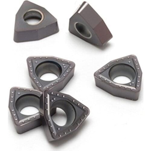 OKE WCMX030208-ZK / WCMX040208-ZK / WCMX050308-ZK / WCMX06T308-ZK / WCMX080412-ZK OP1215 OP1315 CNC carbide inserts 10PCS/BOX